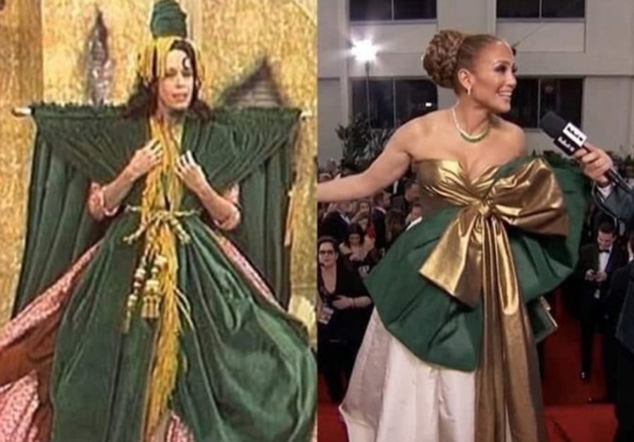Jennifer Lopez lọt top "sao" mặc xấu tại lễ trao giải Quả Cầu Vàng