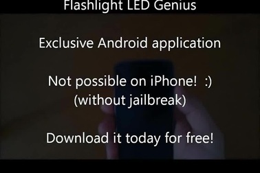 Video cách thức hoạt động của Flashlight LED Genius