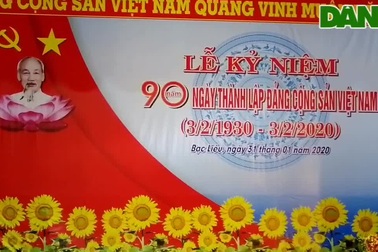 Kỷ niệm 90 năm thành lập Đảng Cộng sản Việt Nam.