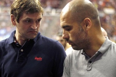 Tito Vilanova và “sếp cũ” Pep Guardiola sắp tái ngộ