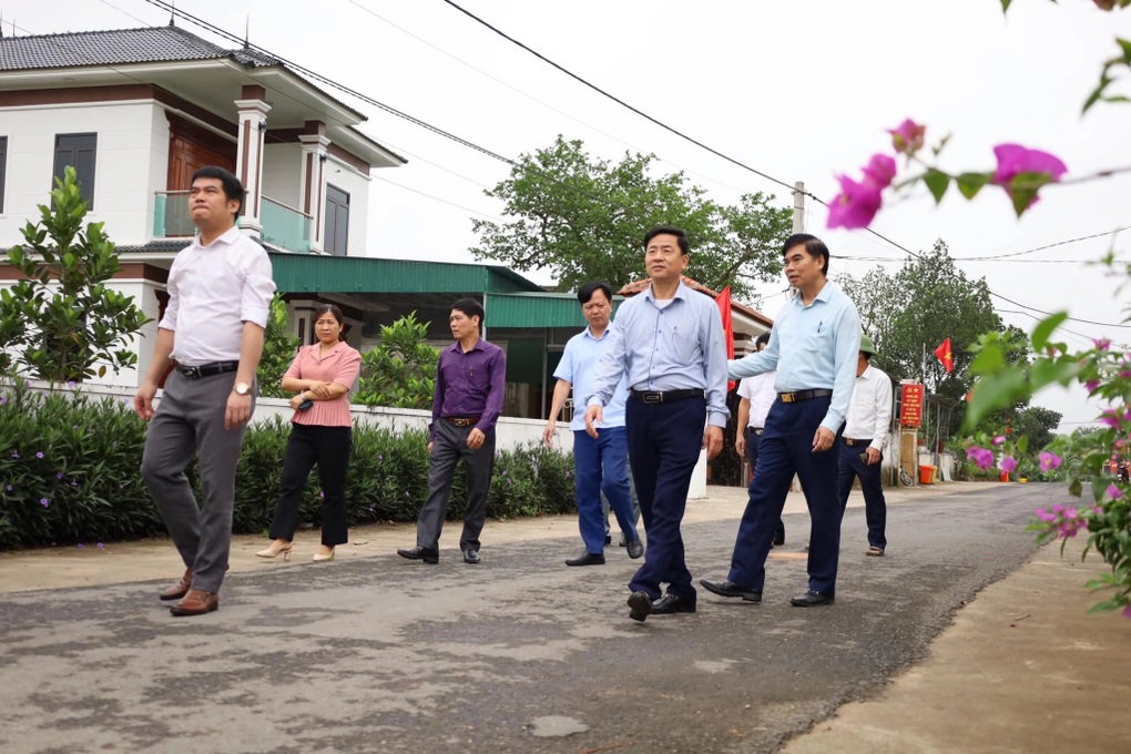 Huyện Nam Đàn đạt chuẩn nông thôn mới nâng cao