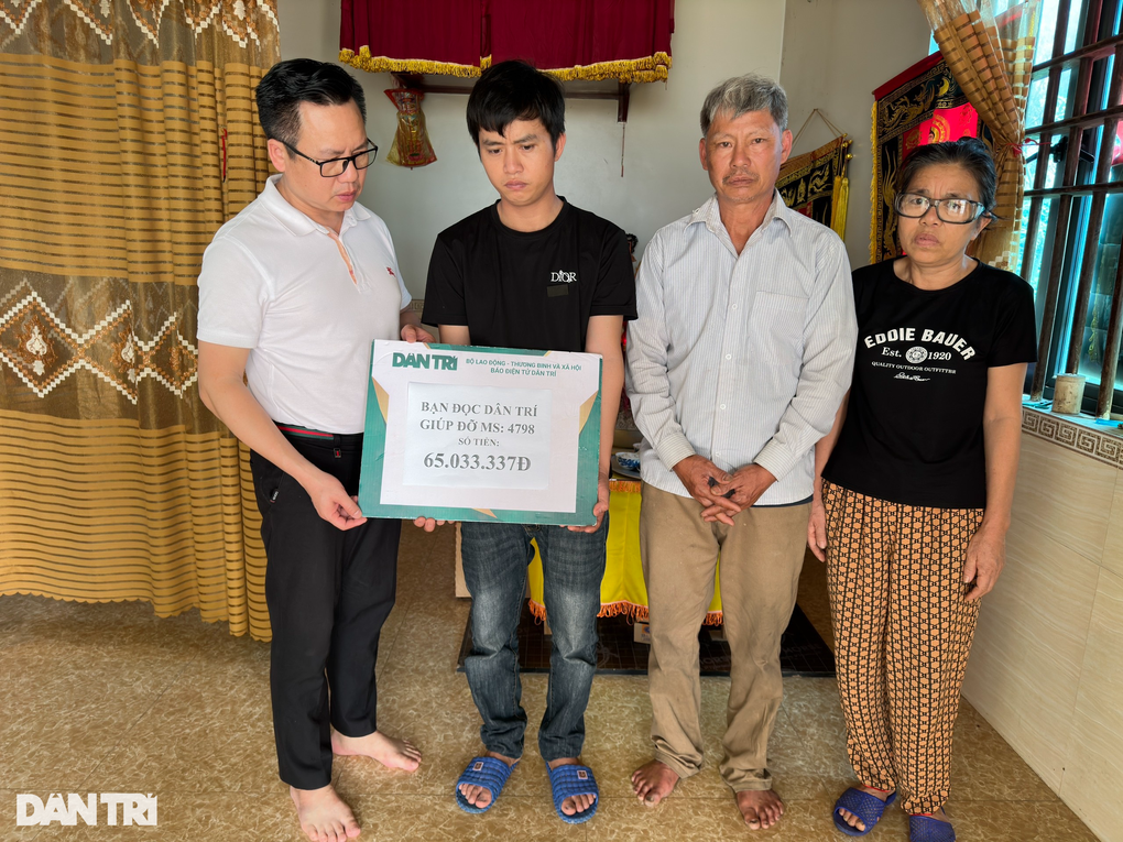 Hơn 260 triệu đồng đến với người chồng mất cùng lúc vợ và 2 con - 1 Hơn 260 triệu đồng đến với người chồng mất cùng lúc vợ và 2 con - 1