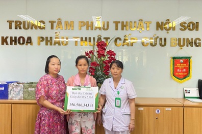 Bạn đọc giúp đỡ hơn 236 triệu đồng tới người bố 3 con suy kiệt sau 4 lần mổ