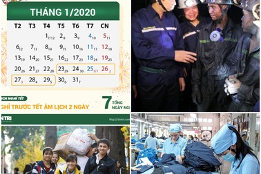 Chốt đề xuất lịch nghỉ Tết Canh Tý, tuổi hưu thợ hầm lò nên là 50 …