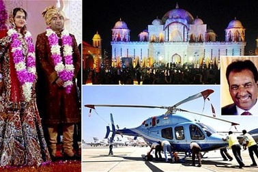 Ấn Độ xôn xao vì đám cưới siêu sang