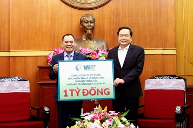 Bảo hiểm Hàng không (VNI) ủng hộ 1 tỷ đồng chung tay chống dịch COVID-19