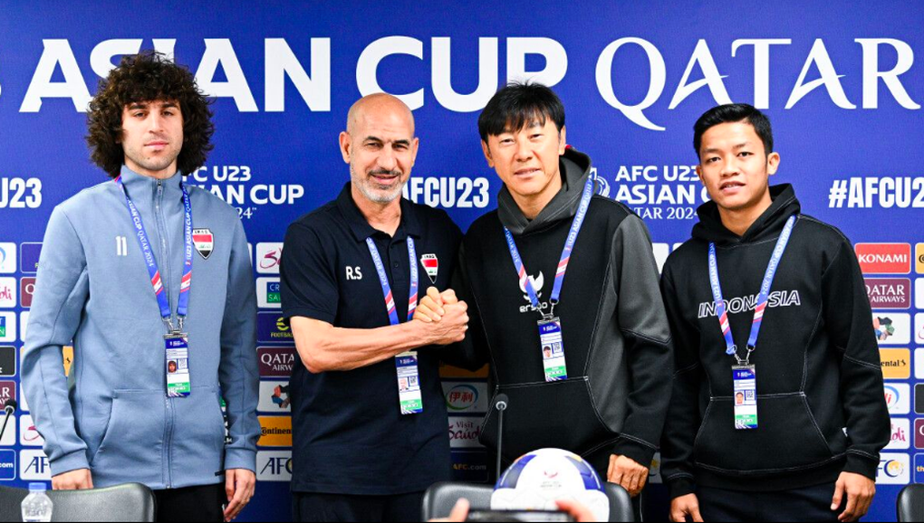 HLV U23 Iraq đánh giá cao Indonesia trước trận tranh vé dự Olympic - 2 HLV U23 Iraq đánh giá cao Indonesia trước trận tranh vé dự Olympic - 2