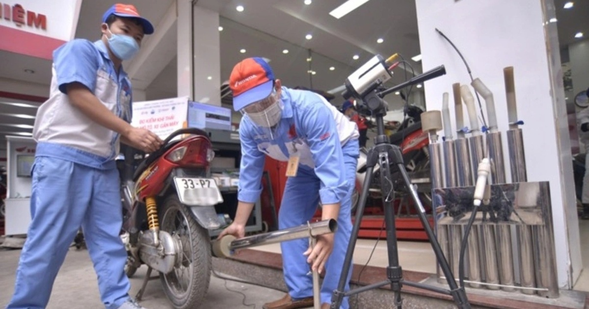 Đề xuất tiêu chuẩn khí thải cụ thể với từng loại xe máy