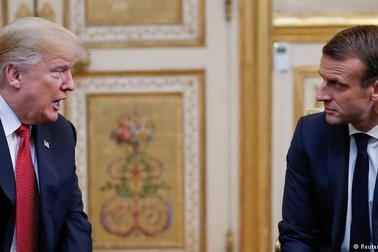 Tổng thống Trump tiếp tục chỉ trích Tổng thống Pháp vì ý tưởng lập quân đội châu Âu