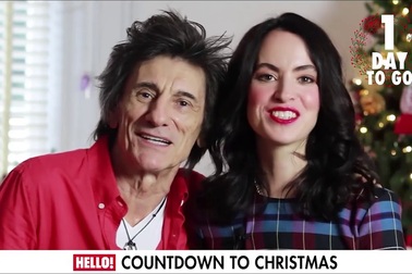 Ronnie và vợ Sally Wood chia sẻ về giáng sinh