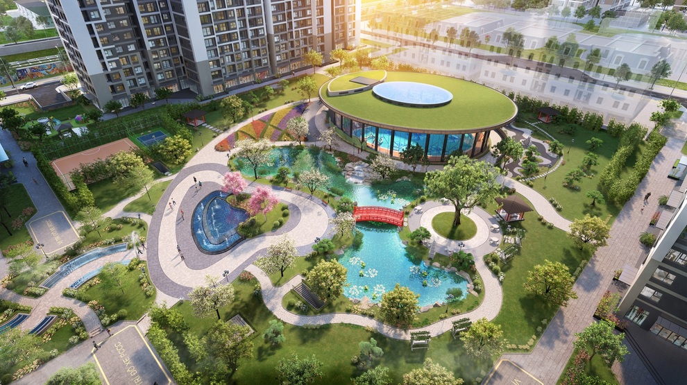 Không gian sống đầy sắc màu cho cư dân dự án The Sakura - 2 Không gian sống đầy sắc màu cho cư dân dự án The Sakura - 2