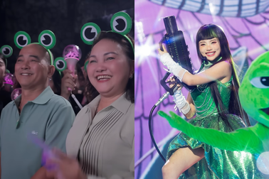 Bố mẹ nghẹn ngào nói về Phương Mỹ Chi: "Con gái giờ giỏi quá!"