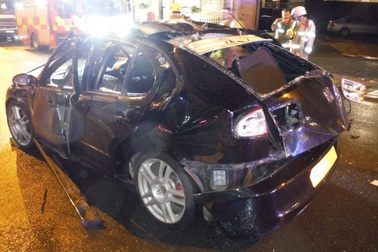 Ô tô nổ như bom vì một sai lầm của tài xế