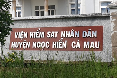 Cho thôi chức Viện phó Viện KSND huyện ở Cà Mau liên quan tố cáo "vòi tiền"