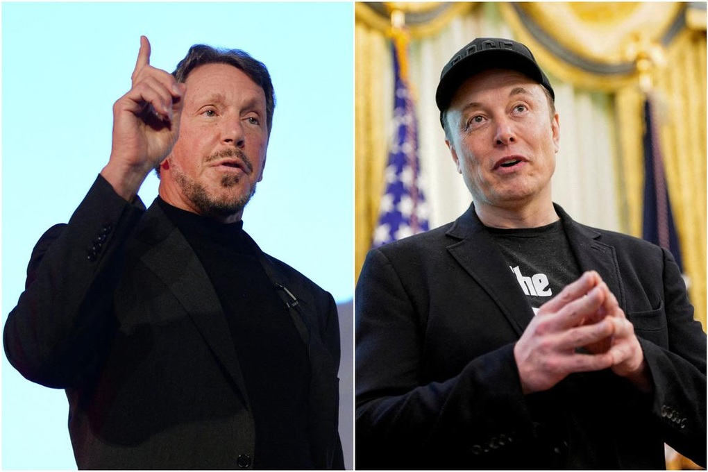 Cuộc rượt đuổi ngôi vị “giàu nhất thế giới” giữa Larry Ellison và Elon Musk - 1 Cuộc rượt đuổi ngôi vị “giàu nhất thế giới” giữa Larry Ellison và Elon Musk - 1