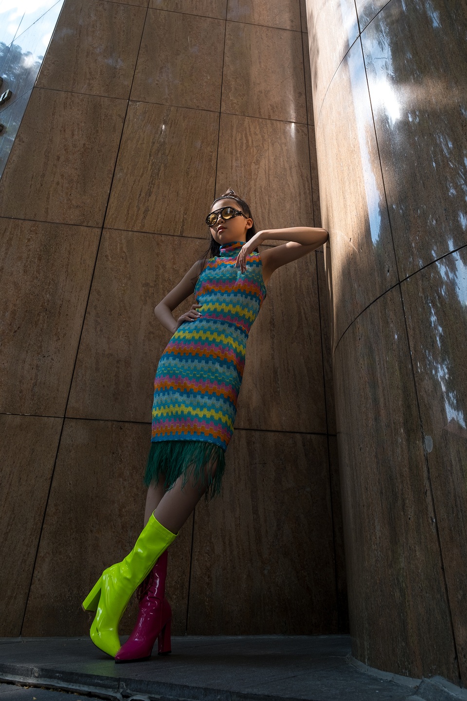 Mẫu nhí Minh Anh khoe thần thái cá tính - 4 Mẫu nhí Minh Anh khoe thần thái cá tính - 4