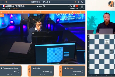 Lê Quang Liêm thua kỳ thủ số 4 thế giới