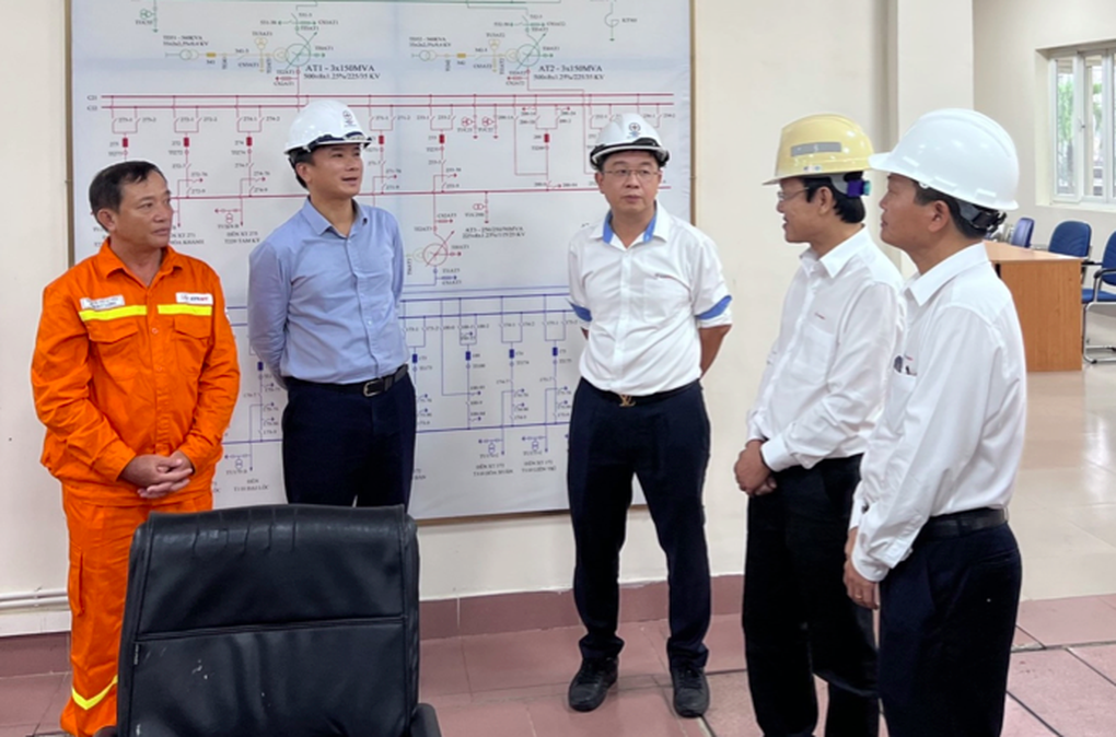 EVNNPT kiểm tra công tác phòng chống bão số 4 tại Công ty truyền tải điện 2 - 2 EVNNPT kiểm tra công tác phòng chống bão số 4 tại Công ty truyền tải điện 2 - 2
