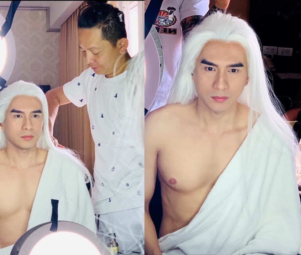 Đan Trường cởi trần, khoe cơ bắp với tạo hình cổ trang - 1 Đan Trường cởi trần, khoe cơ bắp với tạo hình cổ trang - 1