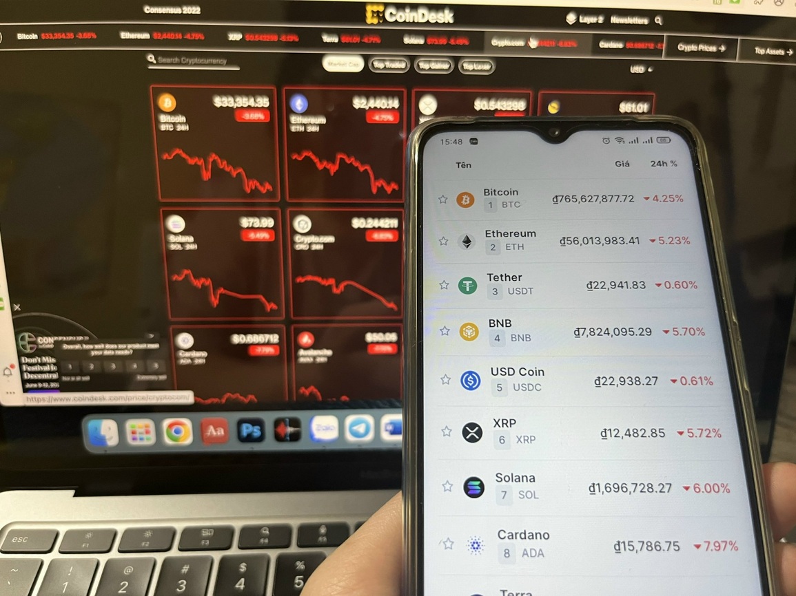 Bitcoin và nhiều đồng tiền số lau sàn, giới đầu tư xanh mặt - 1 Bitcoin và nhiều đồng tiền số lau sàn, giới đầu tư xanh mặt - 1