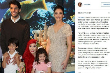 Sát kỷ niệm ngày cưới, vợ chồng Kaka bất ngờ ly dị