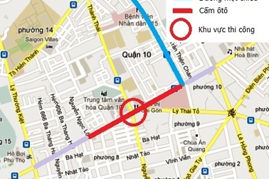 TPHCM: Phân luồng “điểm nóng” 3/2 - Nguyễn Tri Phương