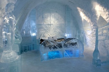 “Tận mục” những khách sạn băng “độc” nhất thế giới