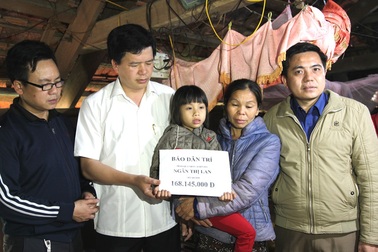 Gần 170 triệu đồng bạn đọc đến với bé 5 tuổi bị bệnh tim bị bố mẹ bỏ rơi