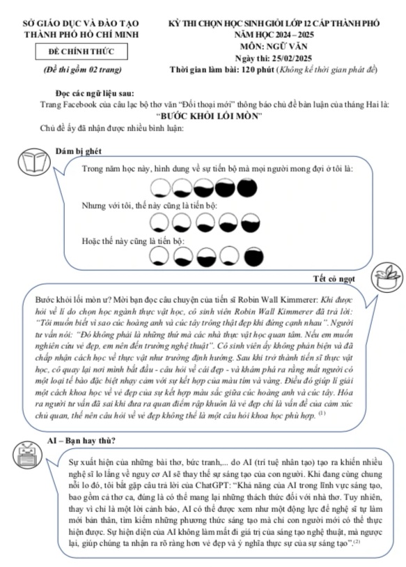 The essay topic made many people exclaim,  Đề văn làm nhiều người xuýt xoa đỉnh nóc, kịch trần, bay phấp phới - 1