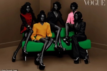 Tạp chí danh tiếng bị chỉ trích vì cách chụp hình người mẫu da đen