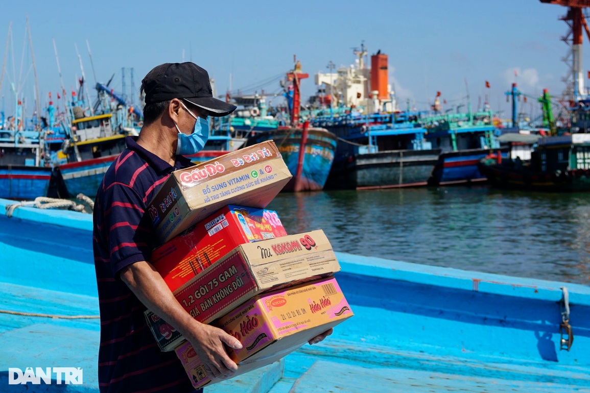 Bỏ Tết, ngư dân Bình Định vươn khơi săn lộc biển - 5 Bỏ Tết, ngư dân Bình Định vươn khơi săn lộc biển - 5