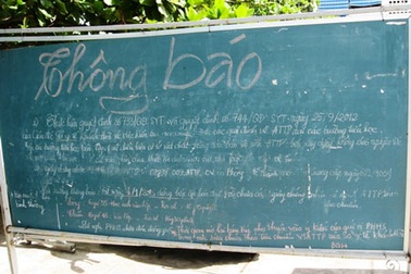 Tạm dừng tổ chức bán trú vì bếp ăn không đảm bảo VSATTP