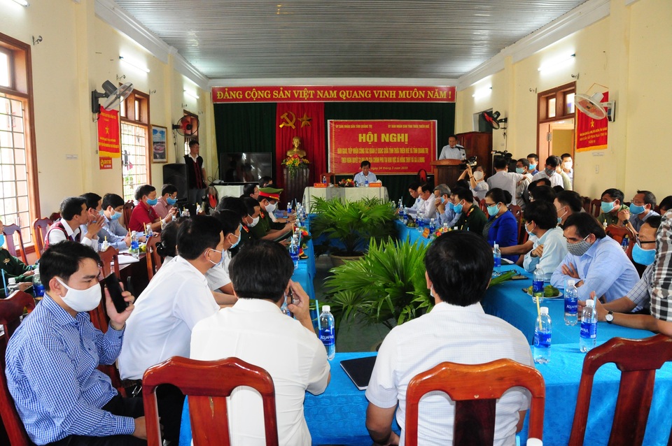 Thừa Thiên Huế bàn giao một phần địa giới cho Quảng Trị - 1 Thừa Thiên Huế bàn giao một phần địa giới cho Quảng Trị - 1