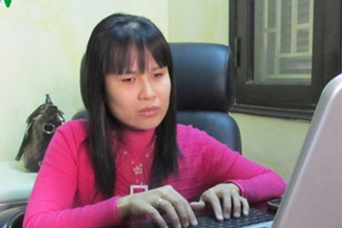 Người phụ nữ khiếm thị giàu nghị lực