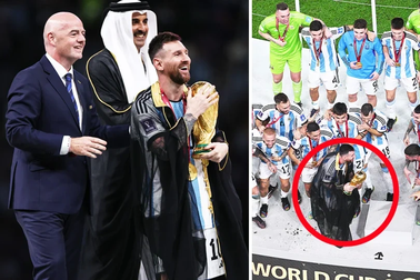 Messi nhận được món quà độc nhất vô nhị từ Quốc vương Qatar