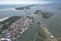 Sắp hợp long cầu vượt cửa biển Thuận An ở Huế