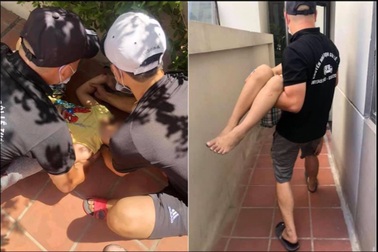 Bé trai 10 tuổi rơi từ tầng 5 xuống tầng 3 ở chung cư Hà Nội