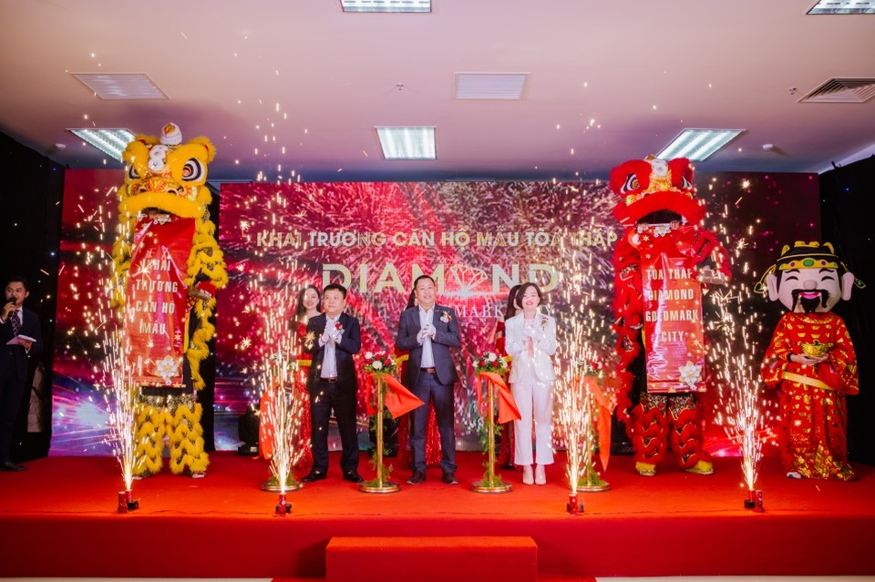 Tòa Diamond - Goldmark City khai trương căn hộ mẫu ấn tượng - 1 Tòa Diamond - Goldmark City khai trương căn hộ mẫu ấn tượng - 1