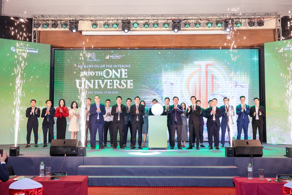 Tập đoàn Hải Phát tổ chức lễ kick-off, ra mắt dự án The Interone tại Bắc Ninh - 1 Tập đoàn Hải Phát tổ chức lễ kick-off, ra mắt dự án The Interone tại Bắc Ninh - 1