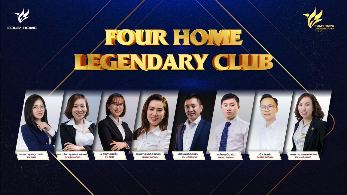 Four Home ra mắt câu lạc bộ tư vấn bất động sản - Four Home Legendary Club - 1 Four Home ra mắt câu lạc bộ tư vấn bất động sản - Four Home Legendary Club - 1