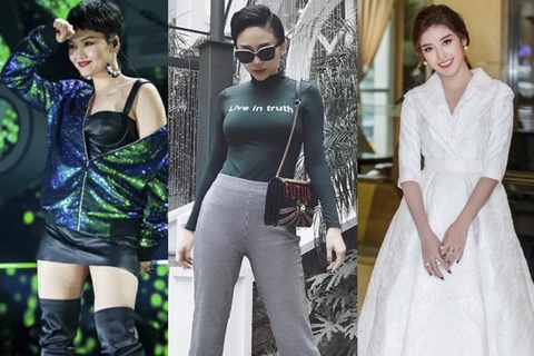 Huyền My, Tóc Tiên mặc đẹp nhất tuần; Miu Lê mất dáng vì tăng cân
