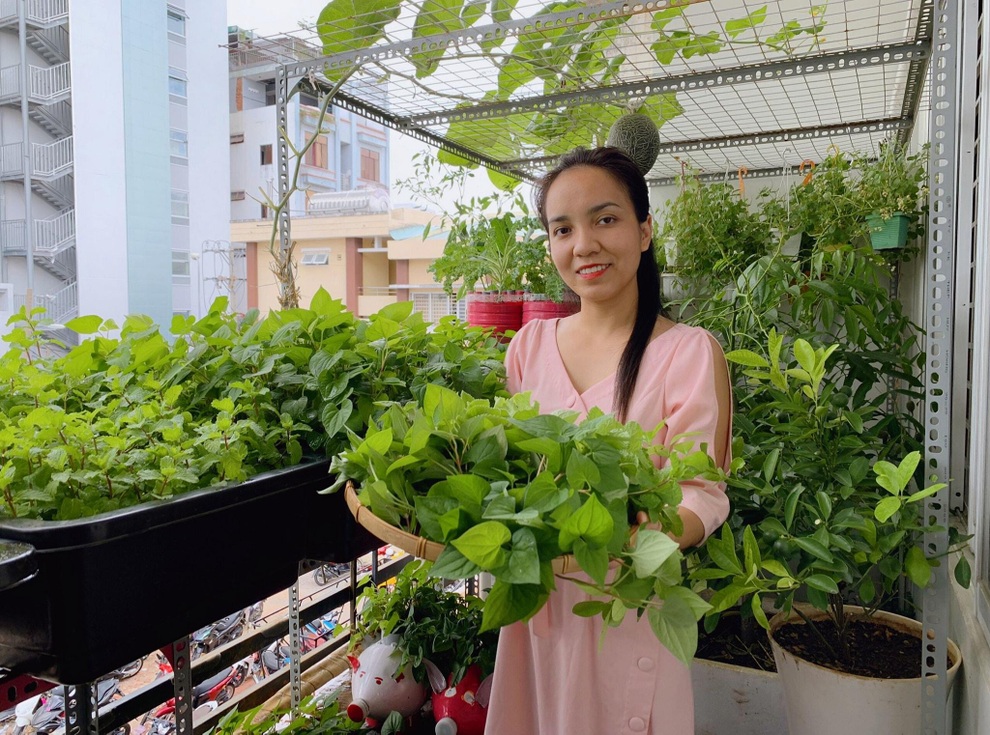 Những khu vườn 3m2 nhỏ nhưng có võ ở Việt Nam, ai nhìn cũng mê - 1 Những khu vườn 3m2 nhỏ nhưng có võ ở Việt Nam, ai nhìn cũng mê - 1