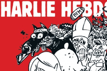 Charlie Hebdo gây tranh cãi khi vẽ tranh biếm họa Giáo hoàng 