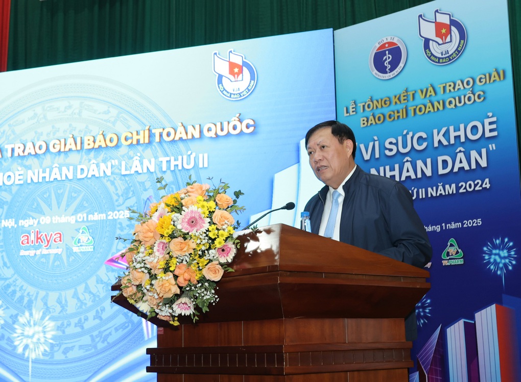 Báo Dân trí đoạt giải Ba giải Báo chí toàn quốc Vì Sức khỏe nhân dân - 1 Báo Dân trí đoạt giải Ba giải Báo chí toàn quốc Vì Sức khỏe nhân dân - 1