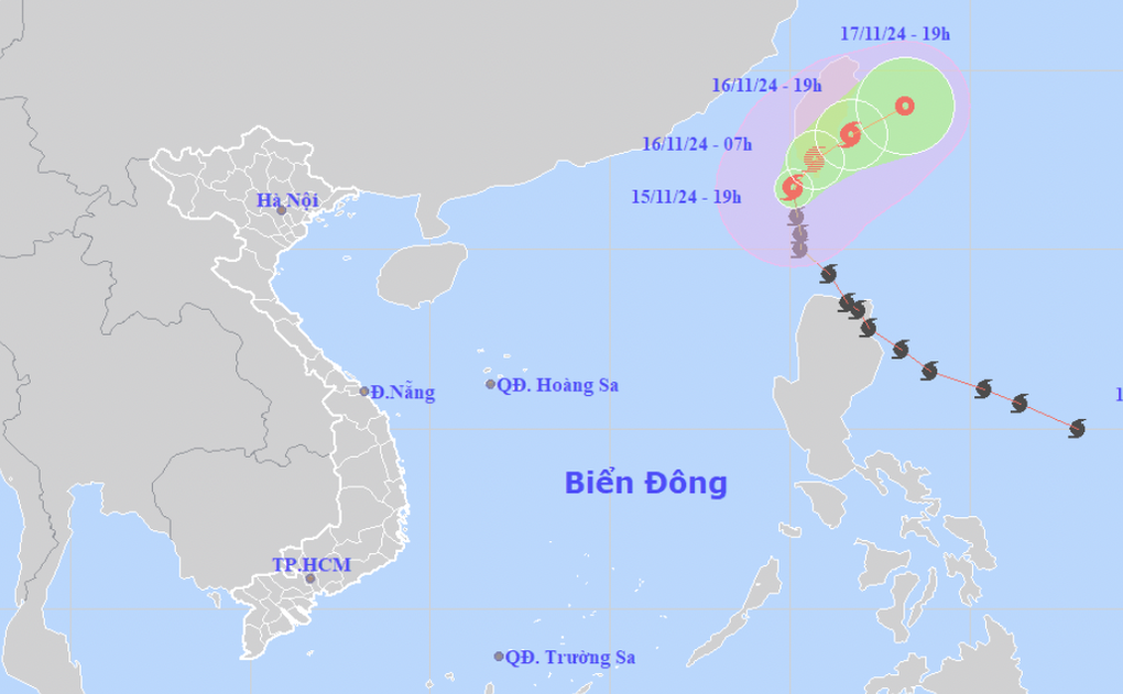 Usagi đột ngột đổi hướng, Biển Đông sắp đón bão Manyi mạnh cấp 15 - 1 Usagi đột ngột đổi hướng, Biển Đông sắp đón bão Manyi mạnh cấp 15 - 1