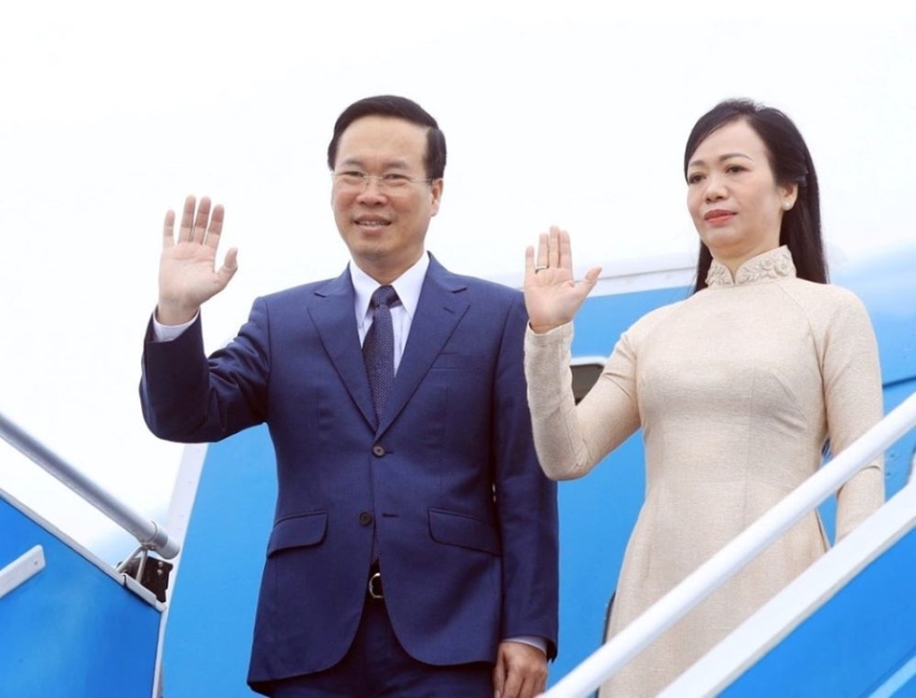 Chủ tịch nước Võ Văn Thưởng lên đường thăm chính thức Nhật Bản - 1 Chủ tịch nước Võ Văn Thưởng lên đường thăm chính thức Nhật Bản - 1