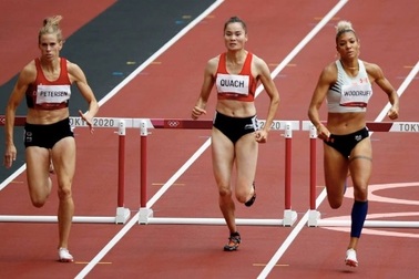 Quách Thị Lan giữ vững thành tích trong nhóm đầu châu Á tại Olympic