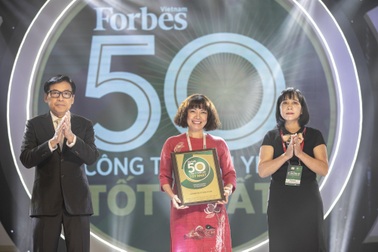 Forbes: Vinh danh Techcombank Top 50 công ty niêm yết tốt nhất Việt Nam