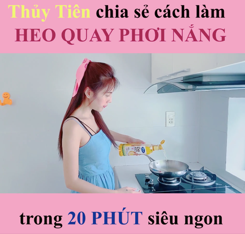 Thủy Tiên chia sẻ bí quyết làm món heo quay da giòn siêu nhanh - 2 Thủy Tiên chia sẻ bí quyết làm món heo quay da giòn siêu nhanh - 2