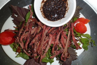 Độc đáo món “mực rừng” Tây Bắc